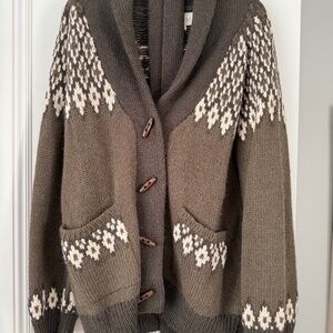The Great Lodge fair isle cardigan